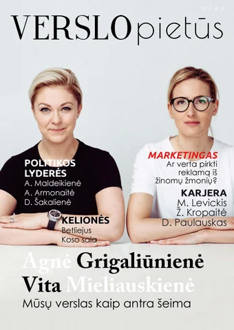 Sandra Vilimaite, redaktore, zurnalas verslo pietus