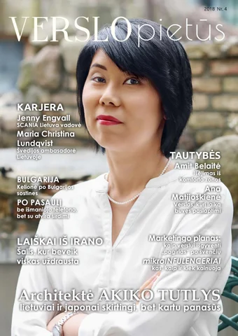 Sandra Vilimaite, redaktore, zurnalas verslo pietus